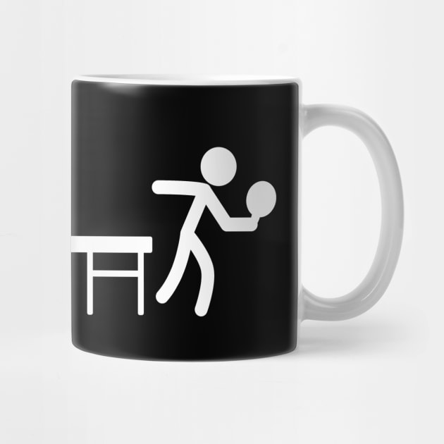 Ping Pong Table Tennis Stick Figures Pingpong by theperfectpresents